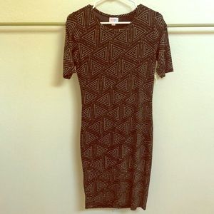 Lularoe Elegant Julia sparkle dress